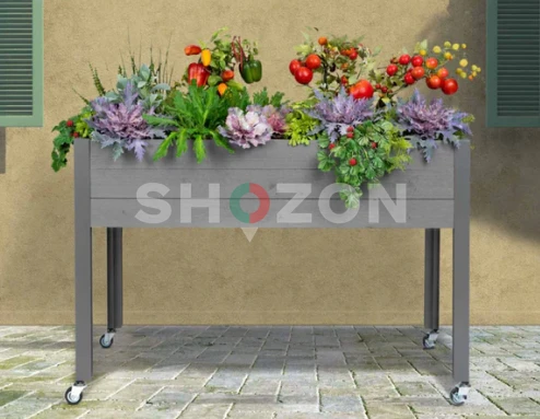 CedarCraft Self-Watering Elevated Spruce Planter