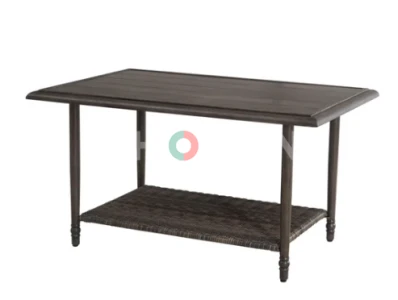 Windsor Brown Steel Outdoor Coffee Table 