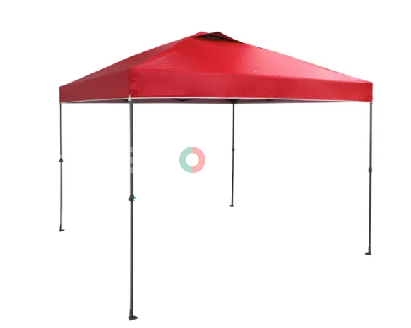 10 ft. x 10 ft. Red Instant Canopy Pop Up Tent