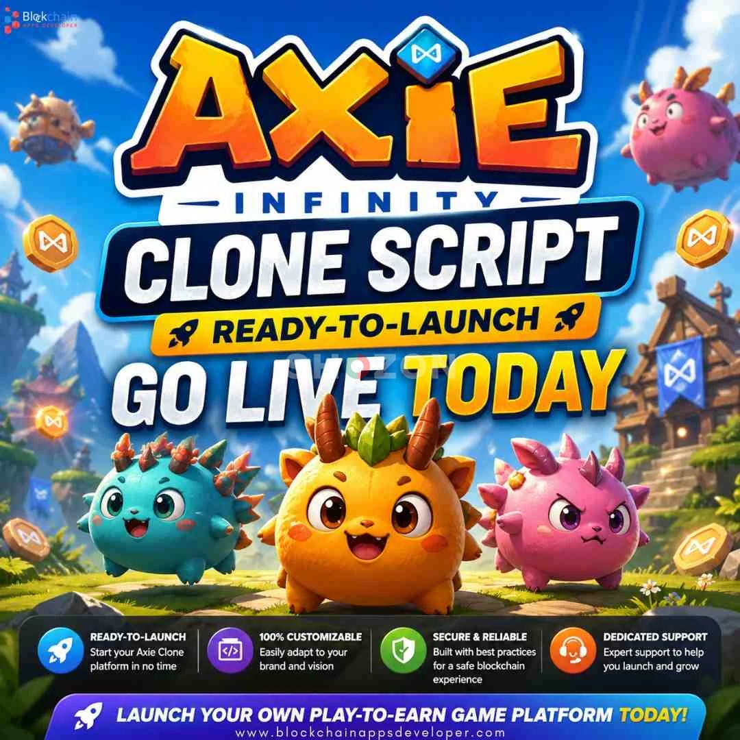 Get a Ready-to-Launch Axie Infinity Clone Script and Go Live Today