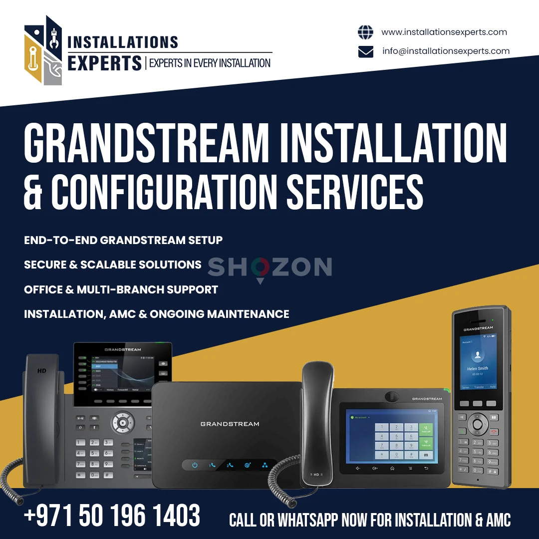 Grandstream IP PABX Services in Dubai +971 50 196 1403