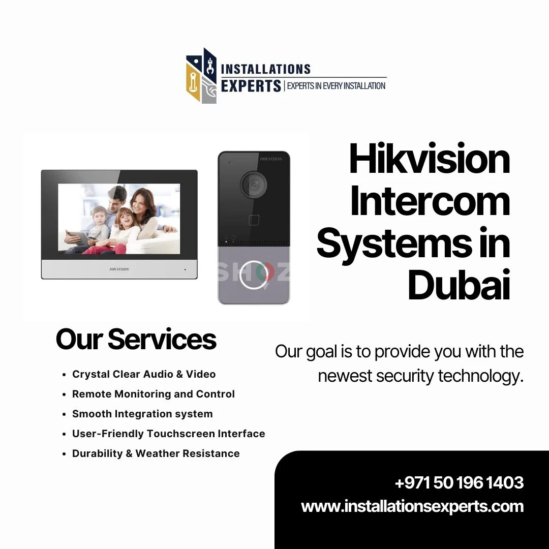 Hikvision Intercom Systems in Dubai - +971 50 196 1403