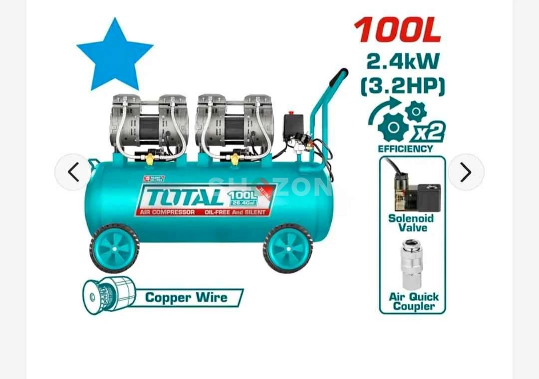 Total 100L Air Compressor – Powerful & Efficient!