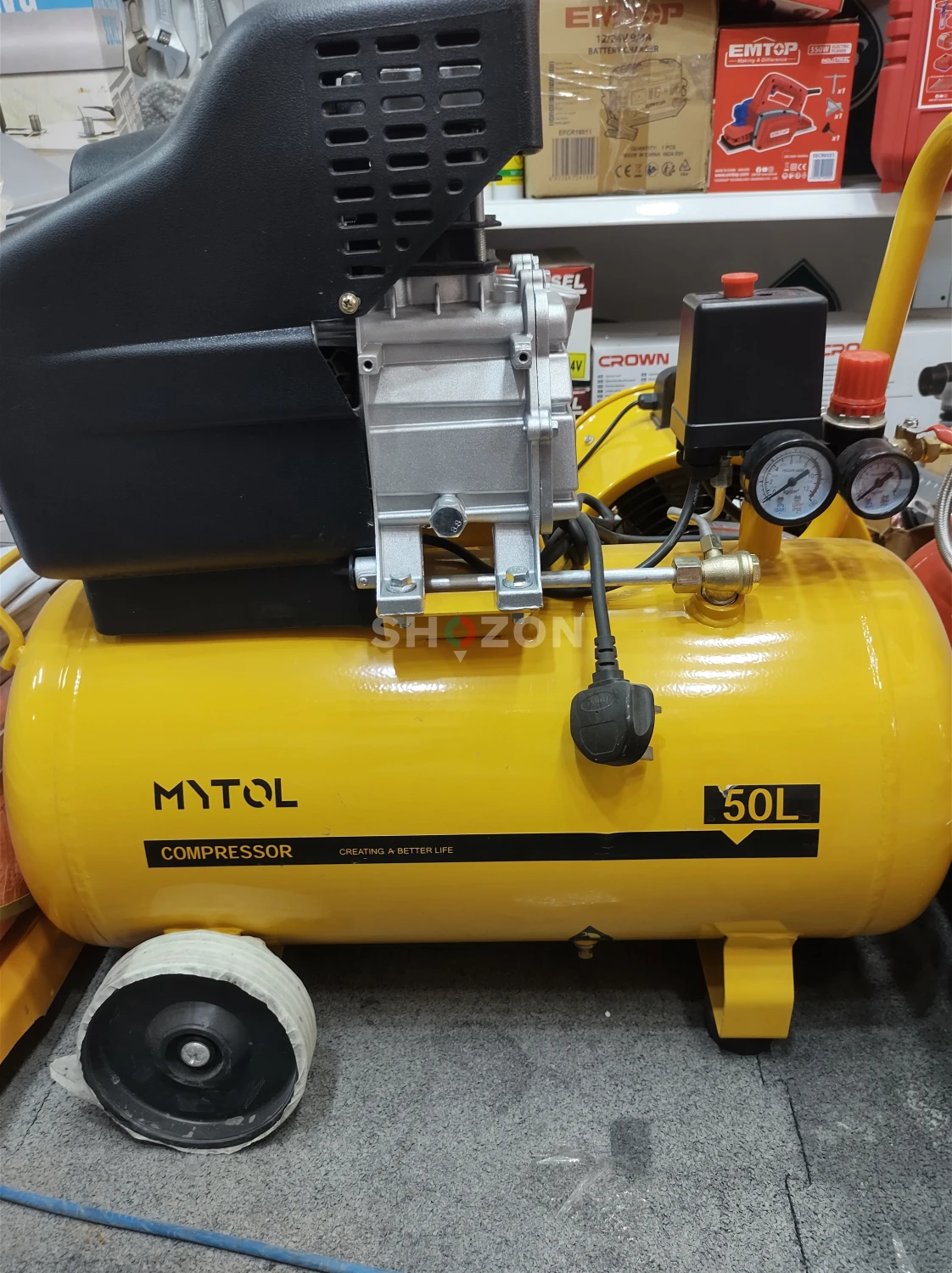 MYTOL 50L Air Compressor – Powerful and Reliable!