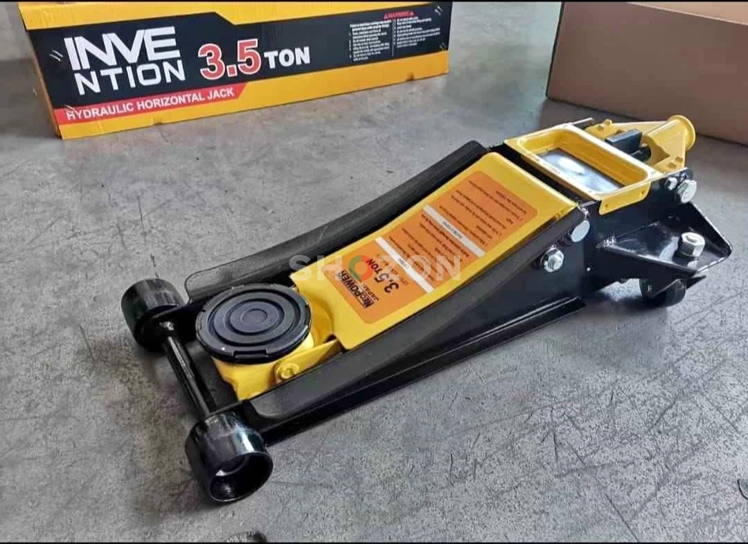 3.5 Ton Hydraulic Floor Jack – Heavy Duty and Reliable!