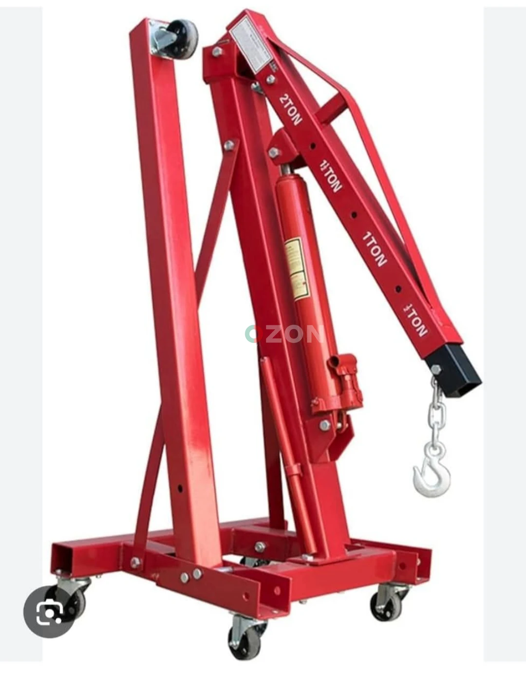 Heavy-Duty Engine Hoist – Perfect for Your Garage!