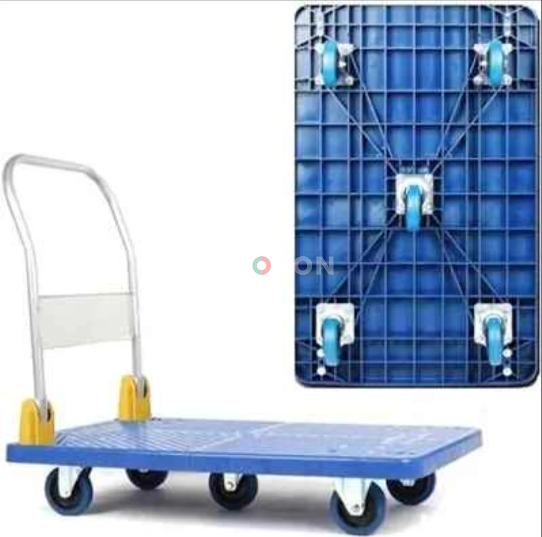 Heavy-Duty Blue Hand Truck – Perfect for Moving!