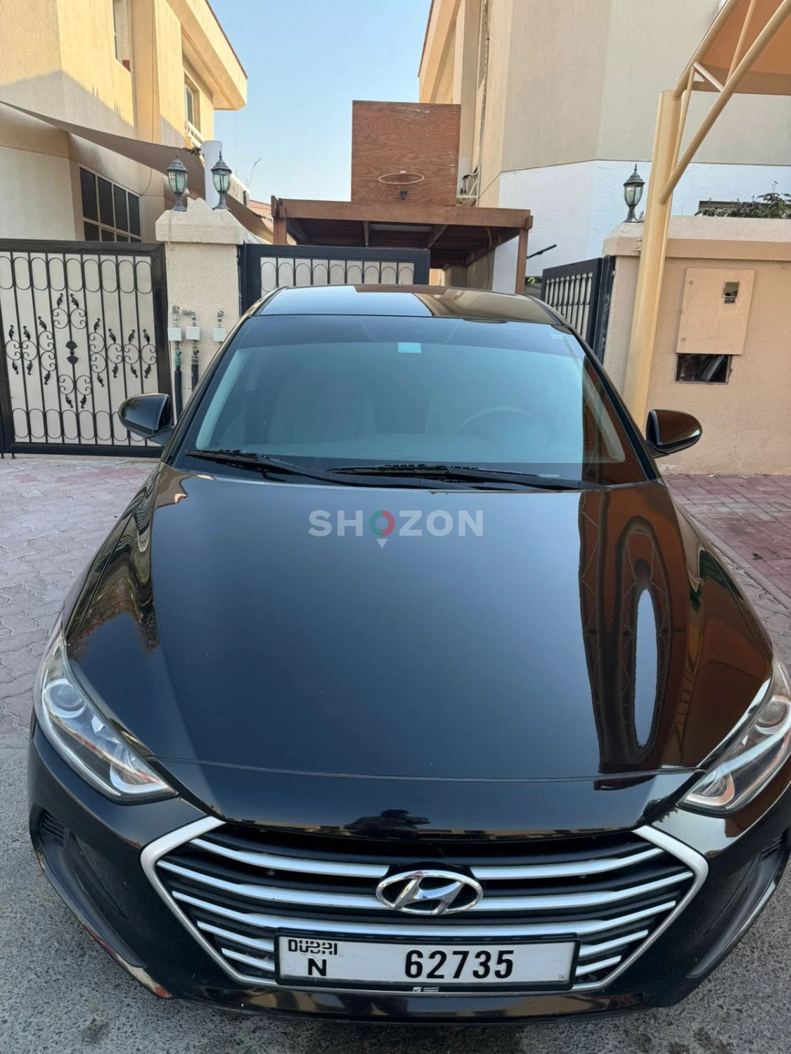 Sleek Black Hyundai Elantra with Advanced Features
