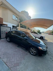 Sleek Black Hyundai Elantra with Advanced Features