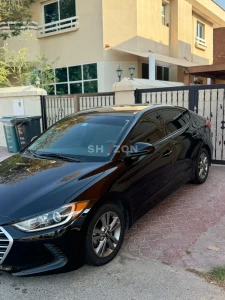 Sleek Black Hyundai Elantra with Advanced Features