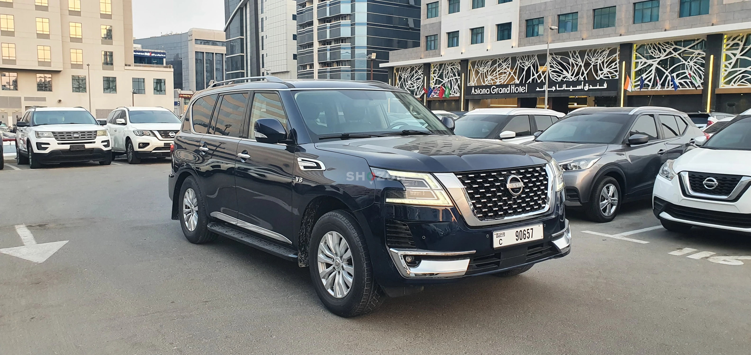 Black Nissan Patrol SUV in Excellent Condition