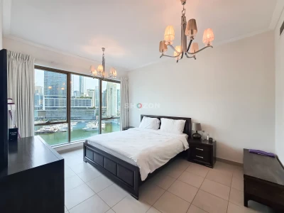 Luxury Marina View 3BR + Maid | Delphine Tower