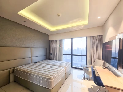 Fully Furnished 3BR + Maid | Burj Khalifa View