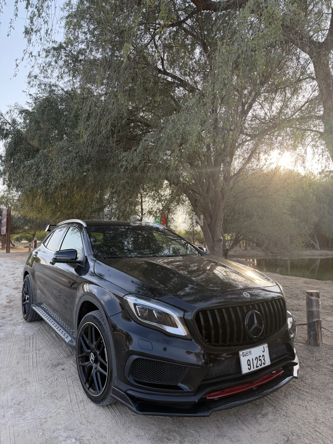 Sleek Black Mercedes-Benz GLA - Stylish and Sporty