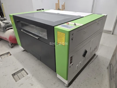 130W Laser Engraving & Cutting Machine + Chiller (Excellent Condition