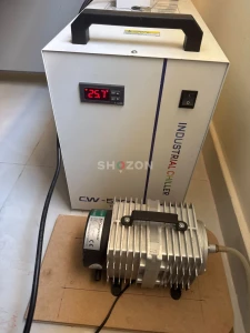 130W Laser Engraving & Cutting Machine + Chiller (Excellent Condition