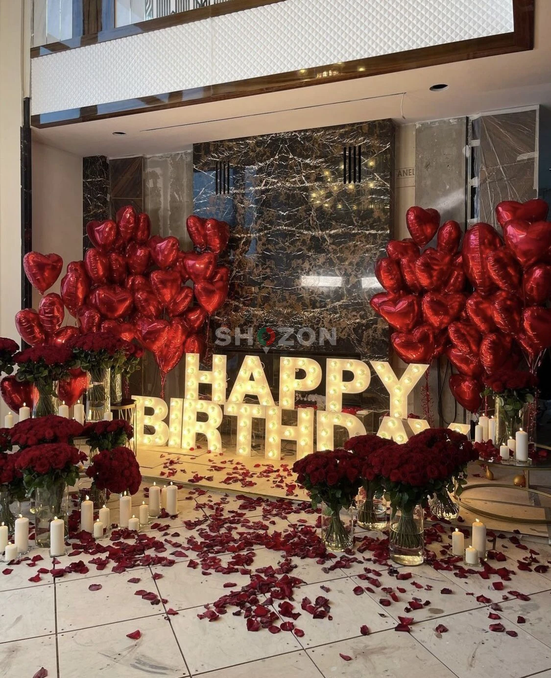 Elegant Room Decorations for Birthday/Anniversary/Proposal Decor 
