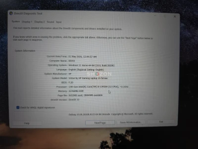Hp victus 15 Gaming Laptop 