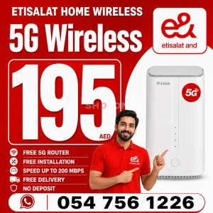 Etisalat Home Wireless Advanced Router - Fast & Reliable!