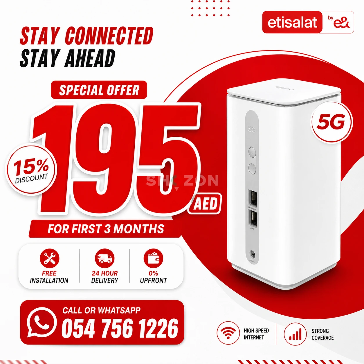 etisalat 5g router for sale 