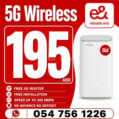 Etisalat home wifi internet connection 