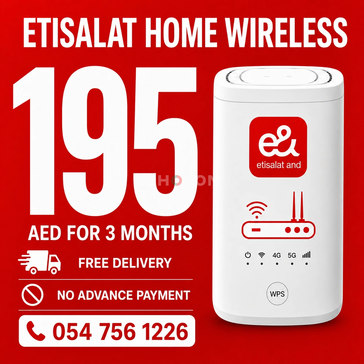 Etisalat home wifi internet connection all over UAE  0547561226 call or whatsapp 