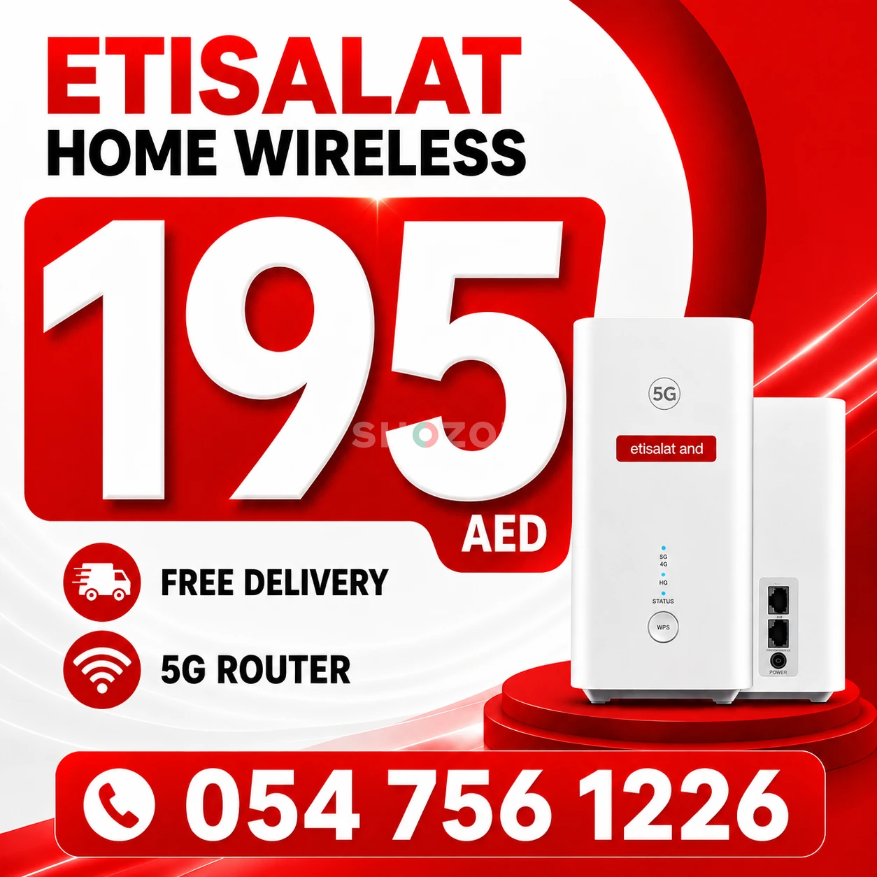 Etisalat home wifi internet 0547561226