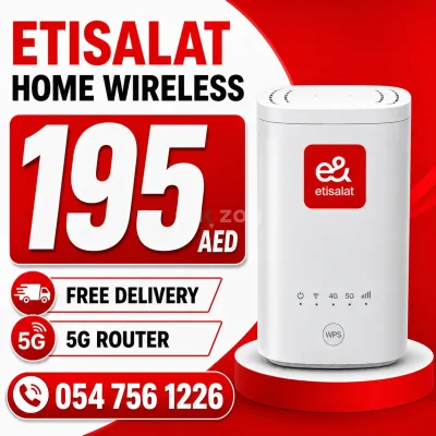 Etisalat home wifi internet connection 0547561226