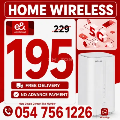 Etisalat wifi internet service available all over UAE with 15% discount for 3 months
