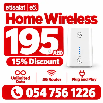 Etisalat wireless router | Free delivery 