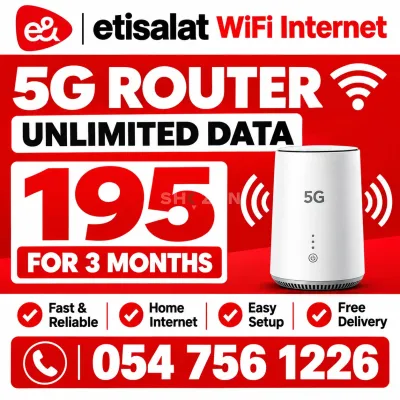 Etisalat home wireless 15% discount 