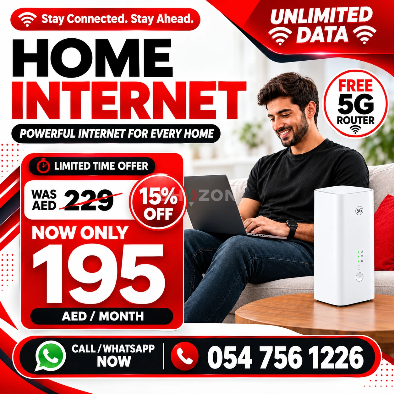 15% discount for all customers all over UAE