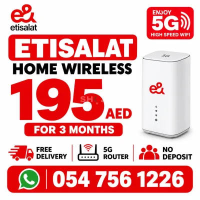 Etisalat home wifi 15% discount for all customers