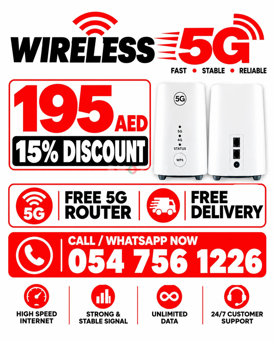 Etisalat home wireless advance 5G