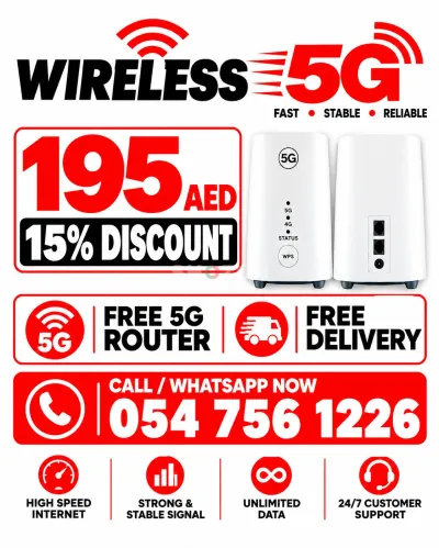 Etisalat home wireless advance 5G