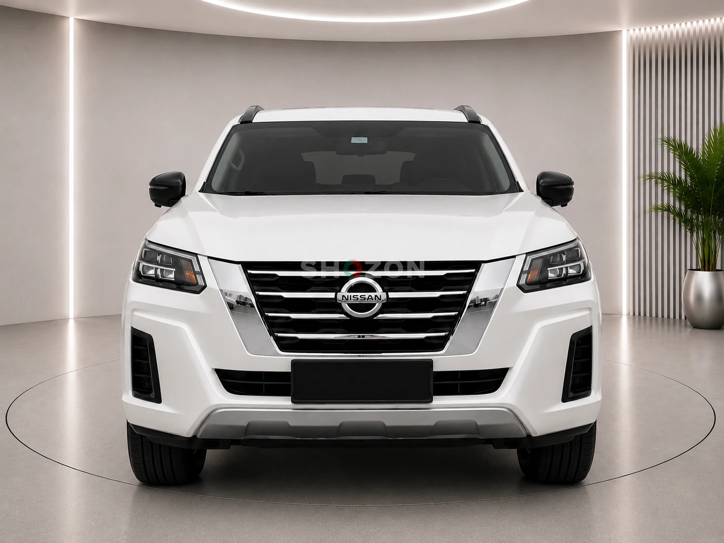 2025 Nissan X-Terra SE | 2,863 KM | 7 Seats | GCC Spec | White