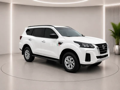 2025 Nissan X-Terra SE | 2,863 KM | 7 Seats | GCC Spec | White
