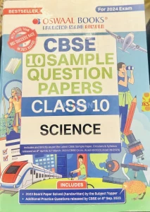 oswaal cbse 10 sample question papers   grade 10   science 