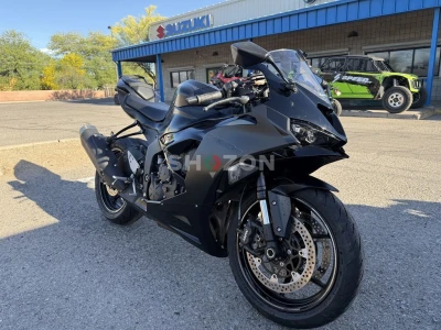 2024 Kawasaki Ninja ZX-6R Metallic Flat Spark Black/Ebony For Sale