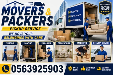 Movers packers pickup service 