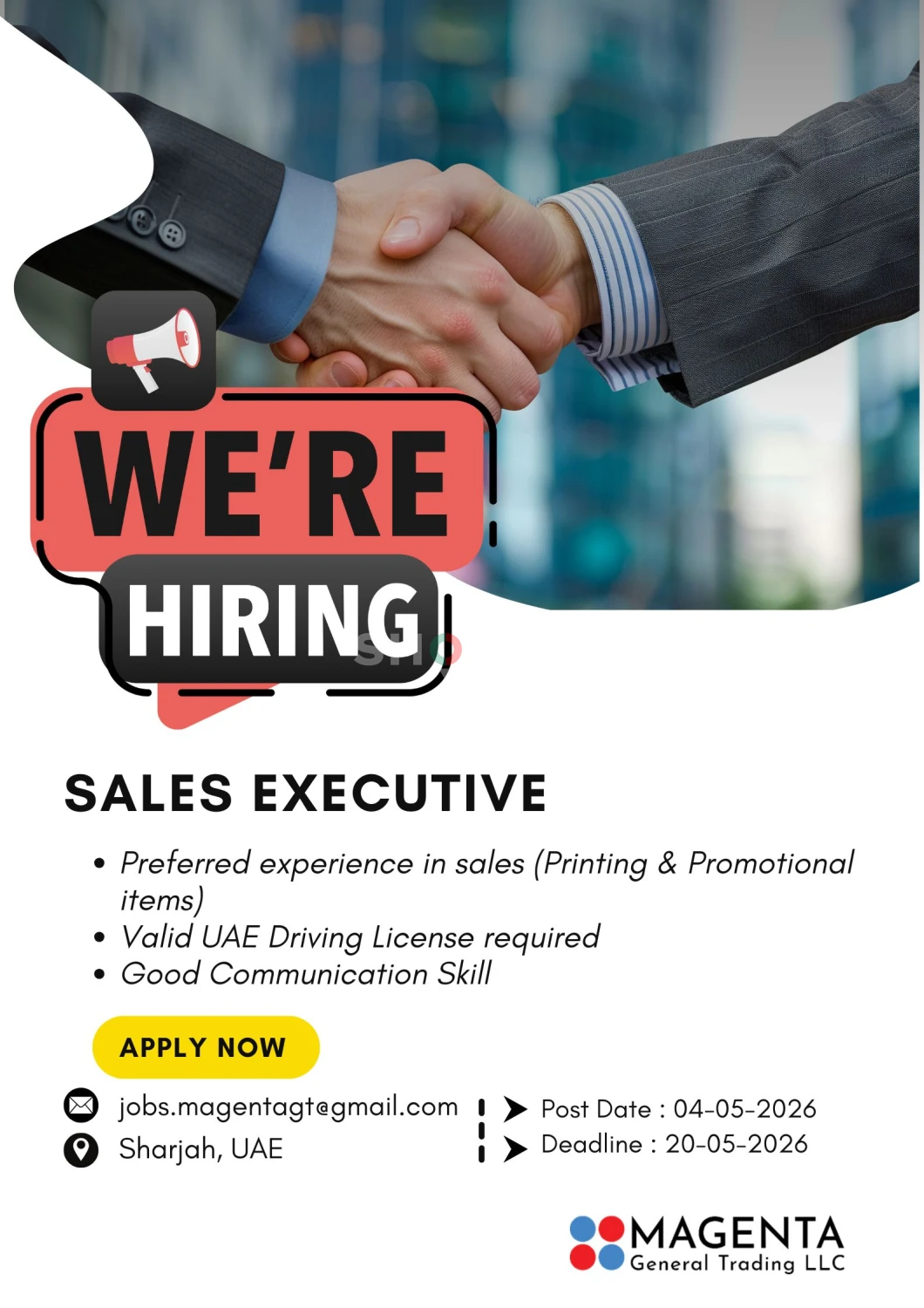 Sales Executive 