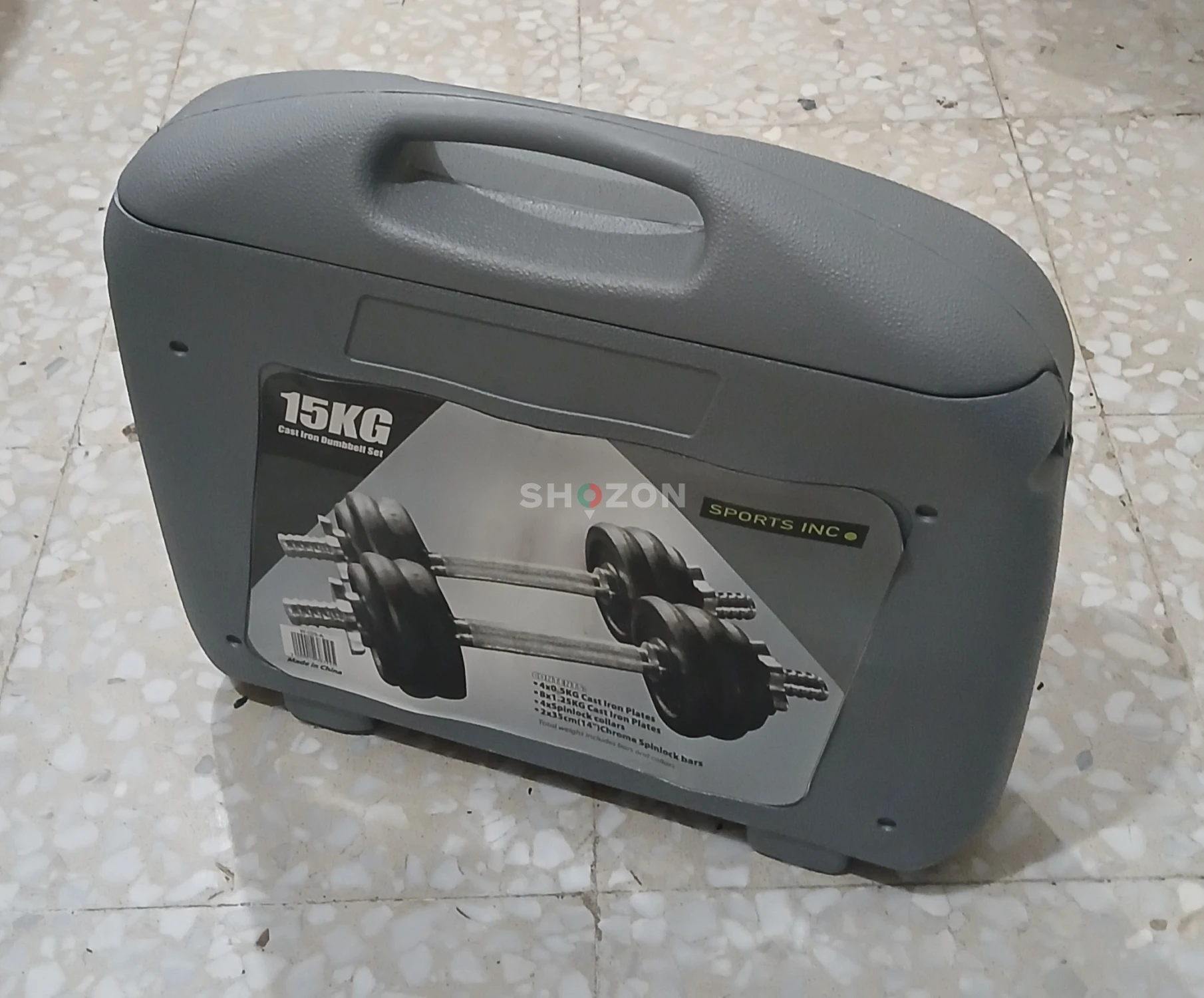 Free weights 2 dumbbells 15 kg 