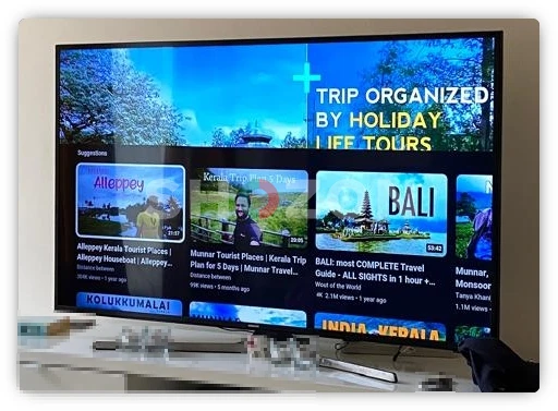 55 Smart UHD TV with Stand (Good Condition)