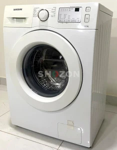 Samsung Washing Machine – Front Load 6kg, White, Inverter based (Good condition)