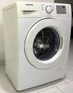 Samsung Washing Machine – Front Load 6kg, White, Inverter based (Good condition)