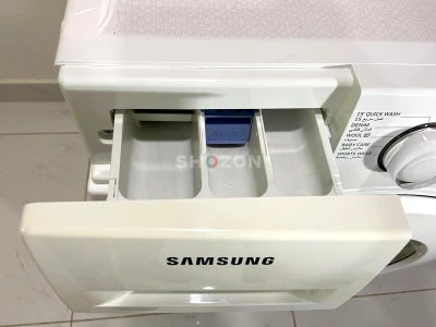 Samsung Washing Machine – Front Load 6kg, White, Inverter based (Good condition)