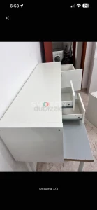 IKEA Tv Table Stylish White Entertainment Center