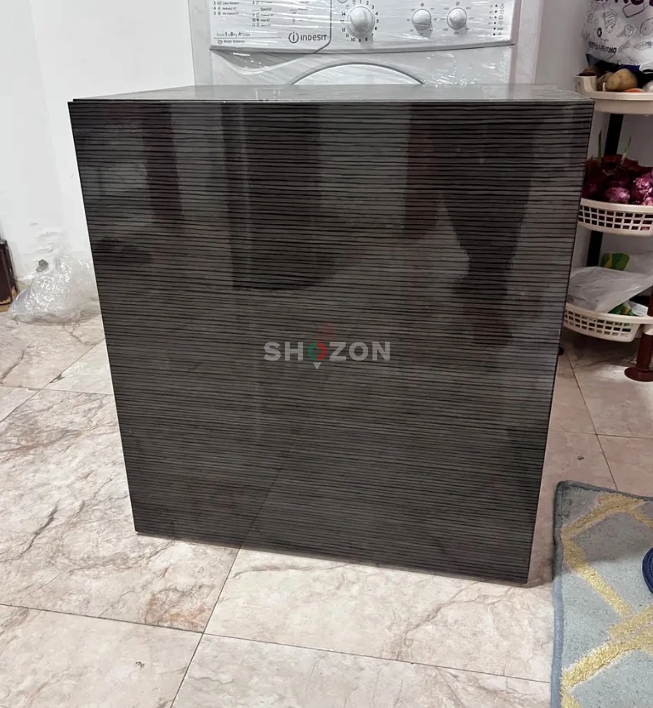 IKEA Black Brown Cabinet 