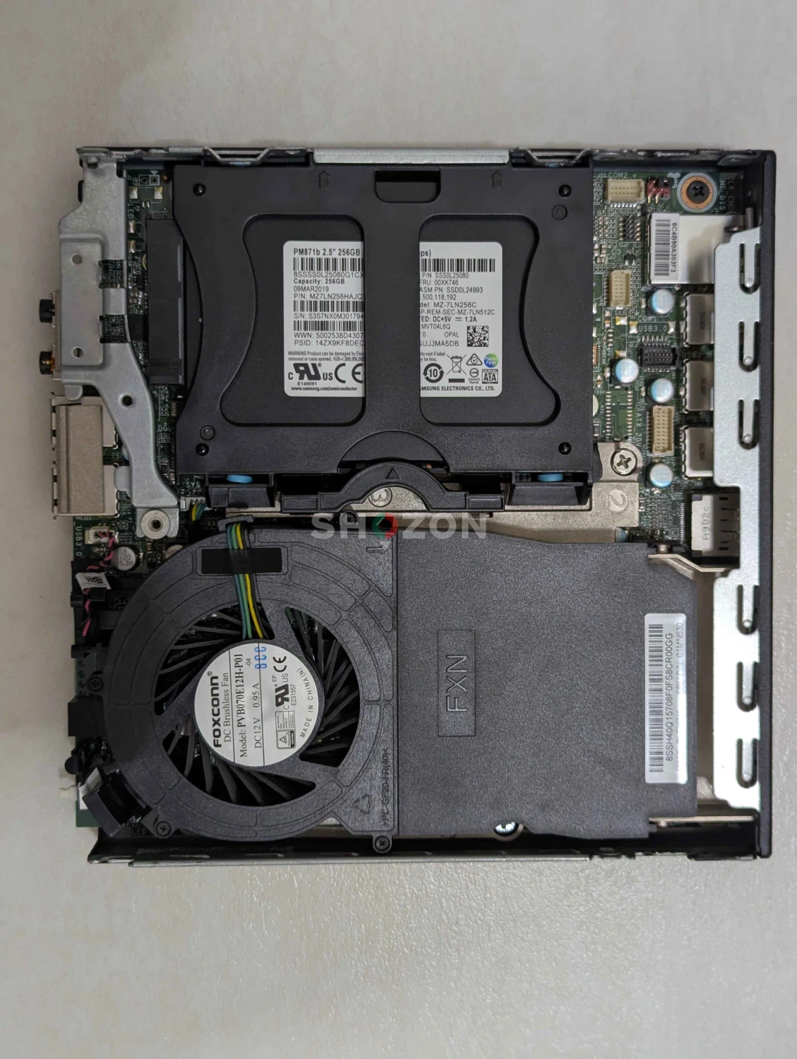 Lenovo ThinkCentre M910q mini pc intel i5-6500T 12GB RAM 256 SSD