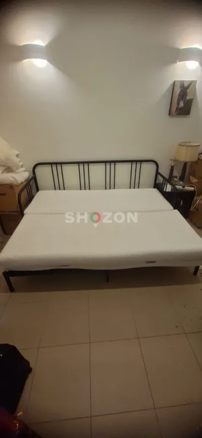 Stylish Pullout Metal Bed Frame